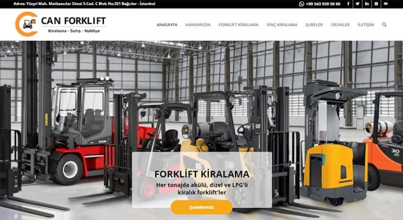 Can Forklift Kiralama